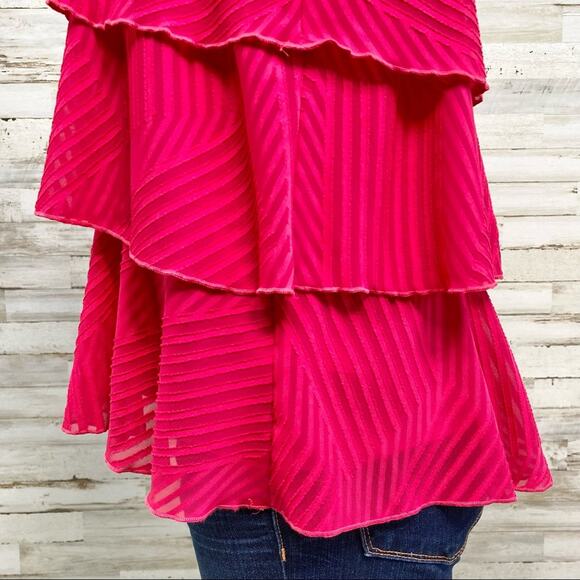 Anthropologie Amadi Ameline Tank Top Sleeveless Womens Size S Fuchsia Pink - Picture 7 of 16